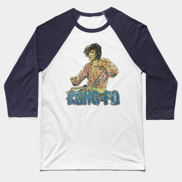 Kung Fu 1972 Baseball T-Shirt by JCD666